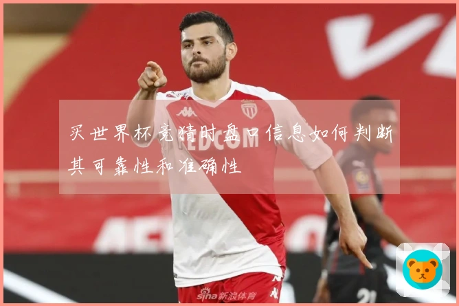 买世界杯竞猜时盘口信息如何判断其可靠性和准确性