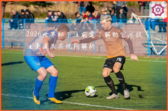 2026世界杯下注前需了解的官方投注渠道及其规则解析