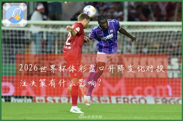 2026世界杯体彩盘口升降变化对投注决策有什么影响？