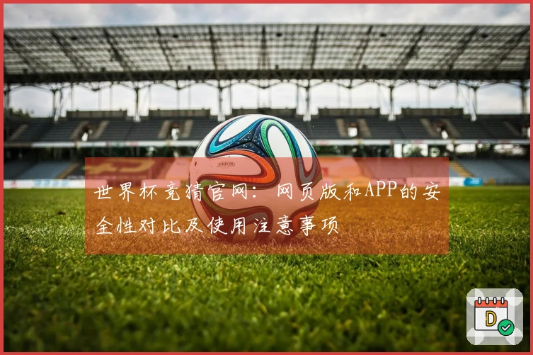 世界杯竞猜官网：网页版和APP的安全性对比及使用注意事项
