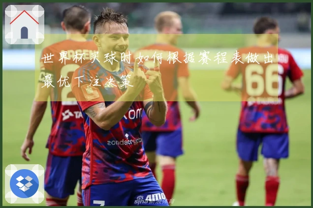世界杯买球时如何根据赛程表做出最优下注决策
