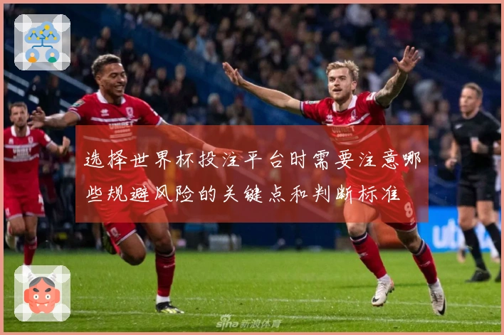 选择世界杯投注平台时需要注意哪些规避风险的关键点和判断标准