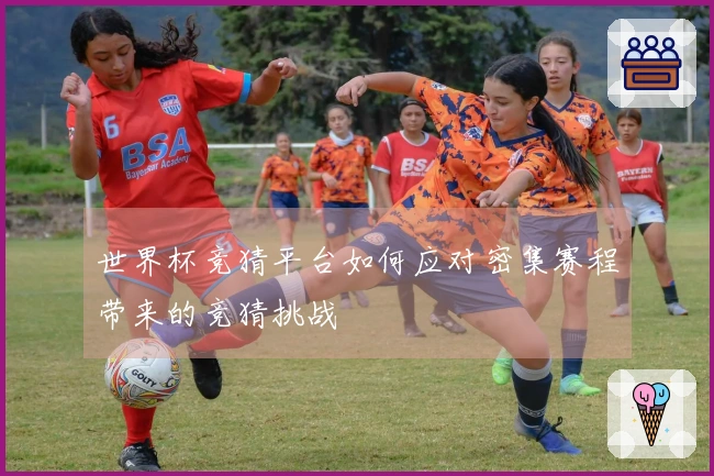 世界杯竞猜平台如何应对密集赛程带来的竞猜挑战